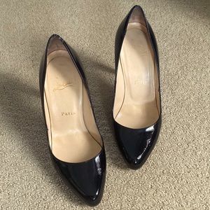 Christian Louboutin black pumps - Size 37